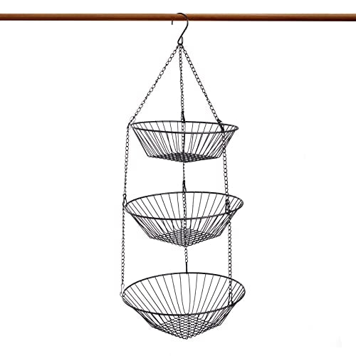 3 Tier Wire Fruit Hanging Basket