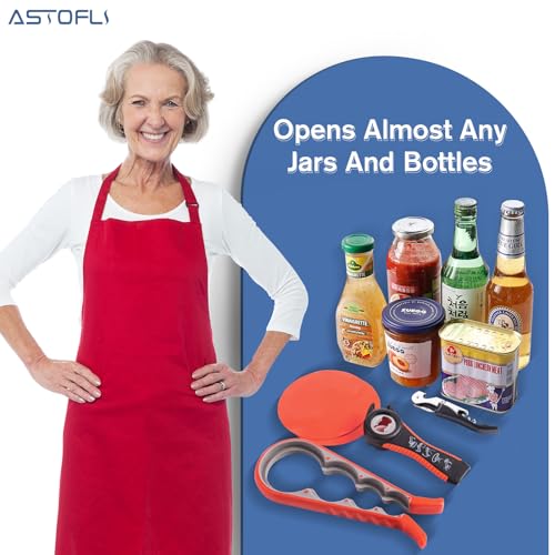 5 Pack Bottle Opener Jar Opener For Weak Hands
