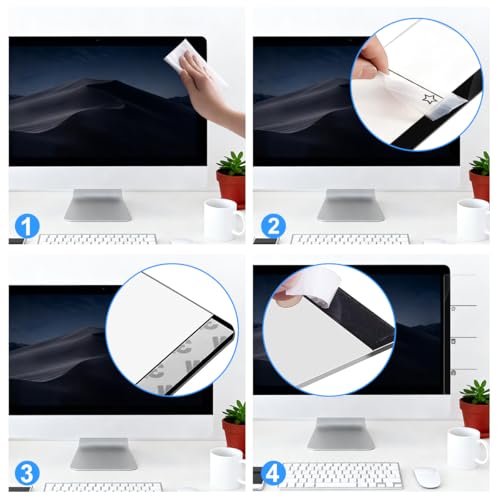 Computer Monitor Memo Office Desk Accessories