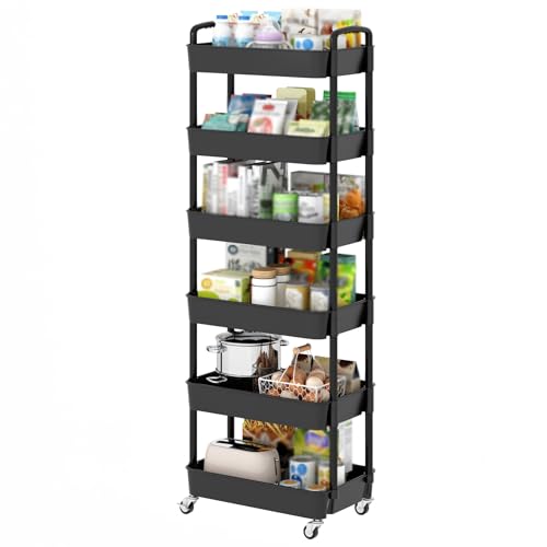 3 Tier Rolling Utility Cart with Handle