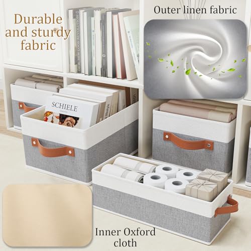 Storage Bins Foldable Baskets for Organizing