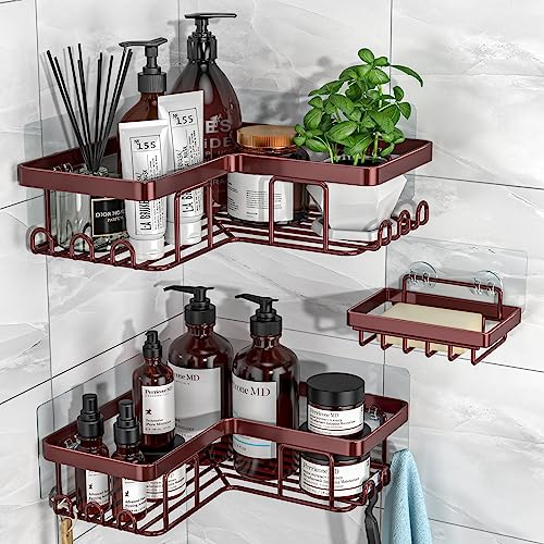 Corner Adhesive Shower Caddy