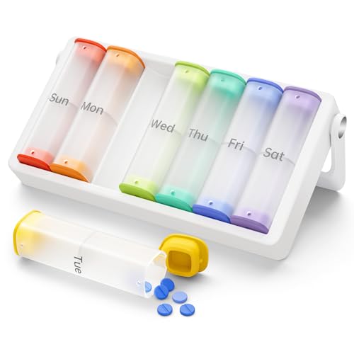 Weekly Pill Organizer 2 Times a Day