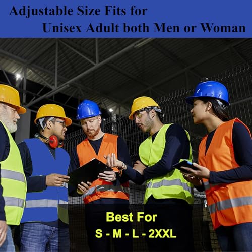 Safety Vests 10 Bulk Pack