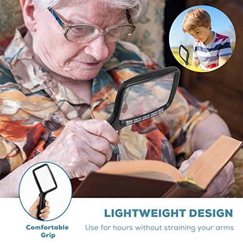 Folding Handheld Magnifying Glass