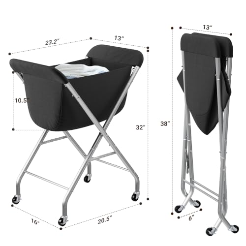 Laundry Cart with Wheels
