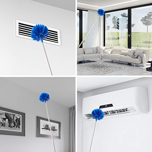 LAZYCOTTAGE Ceiling Fan Duster with Extension Pole