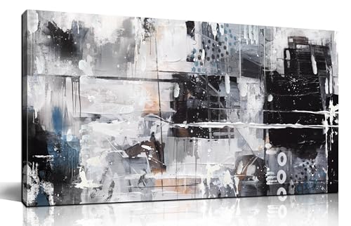 Abstract Canvas Wall Art for Living Room with Framed