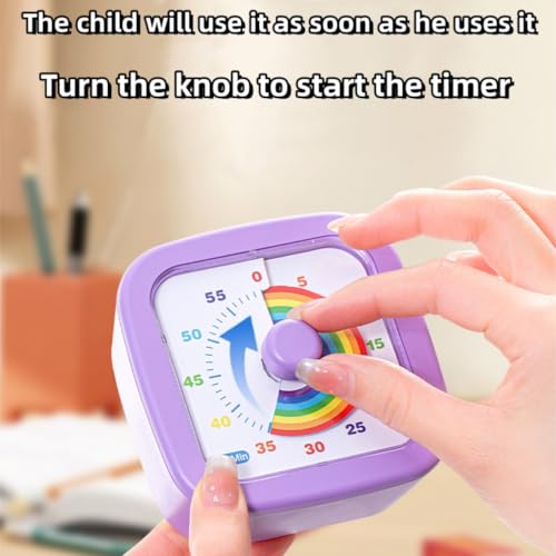 Kids Visual Timer Cute Rainbow