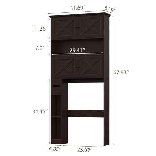Over The Toilet Storage Cabinet