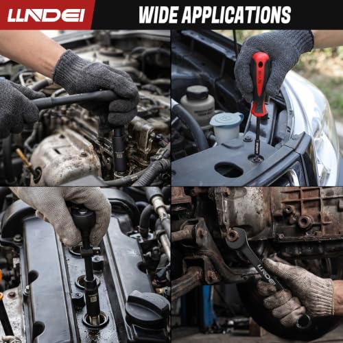 3/8” & 1/4" Drive Impact Socket Set