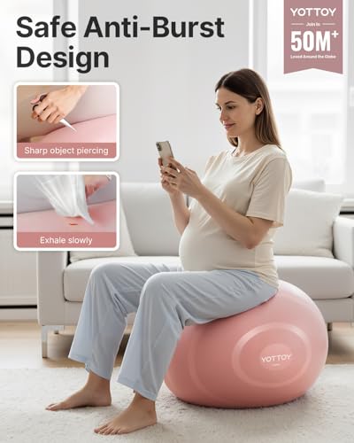 Anti Burst Exercise Ball for Working Out