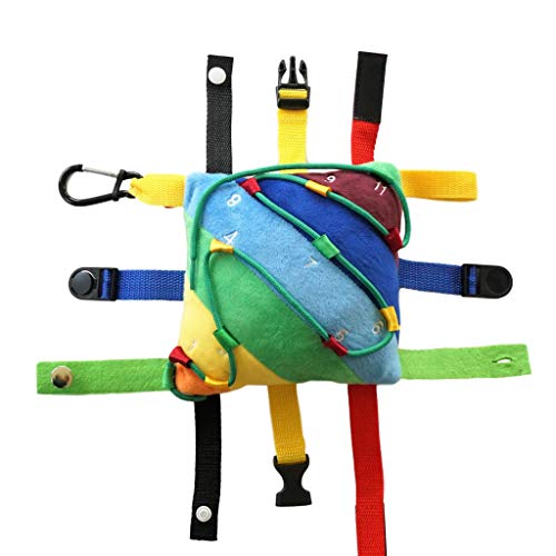 Sensory Buckle Pillow Fine Motor Development Toy Activity
