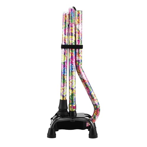 Floral Quad Cane for Women