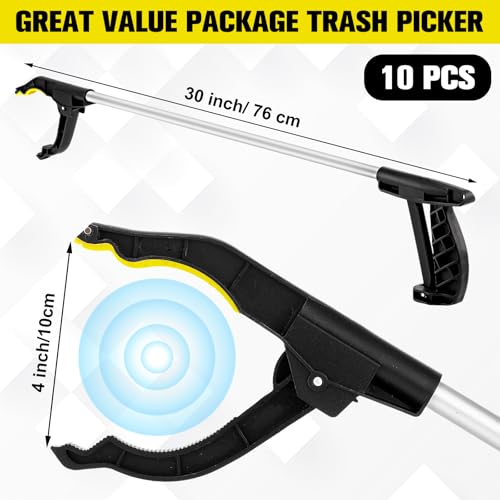 30" Grabber Reacher Tool Trash Pickers Bulk Pickup Upper