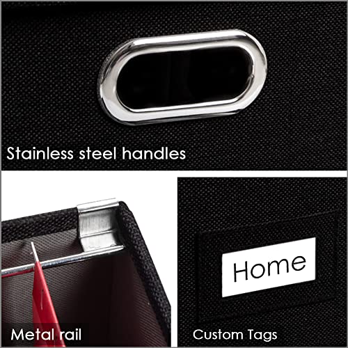 File Box with Metal Brackets