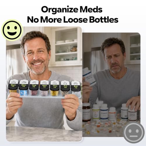 Extra Large Pill Organizer 2 Times A Day