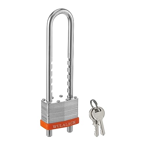 50mm Laminated Padlock with Long Shackle