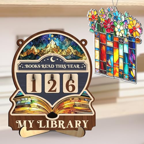 Personalized Books Read This Year Counter