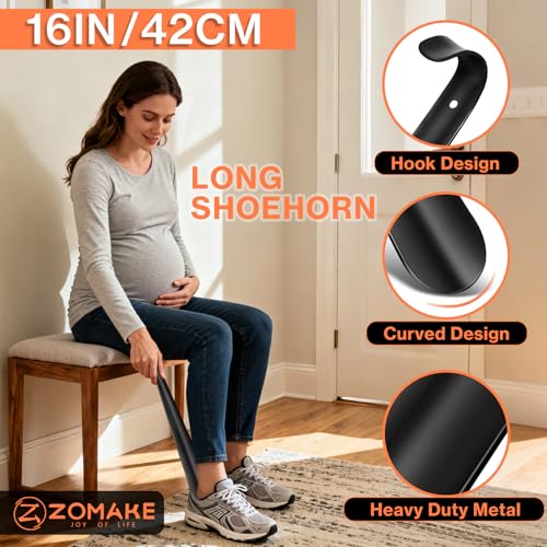 Shoe Horn Long Handle for Seniors Men Women