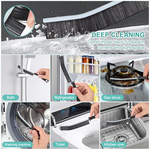 Crevice Cleaning Brush for Bathroom Kitchen