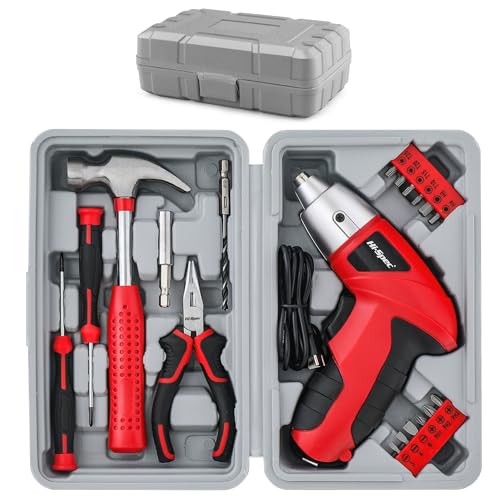 Small Electric Screwdriver with Driver Bits