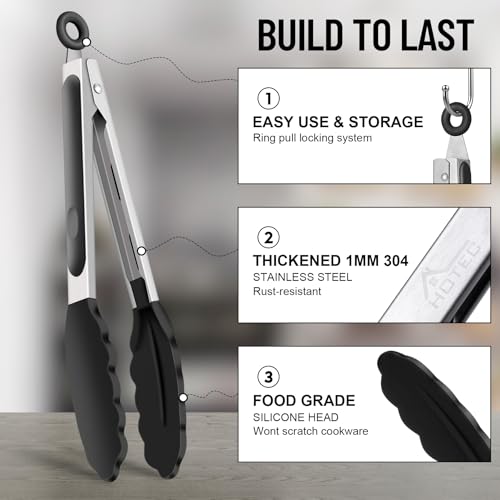 Silicone Serving Tongs for Cooking 9