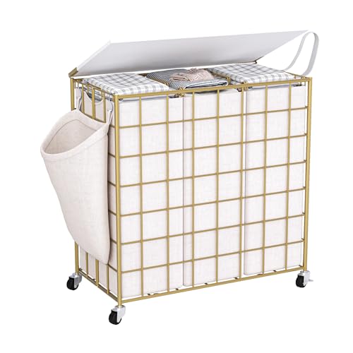 Laundry Basket with Wheels