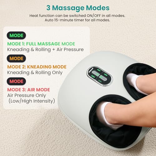Shiatsu Foot Massager with Heat