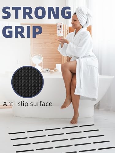 Strip Non Slip Bathtub Stickers with Scraper