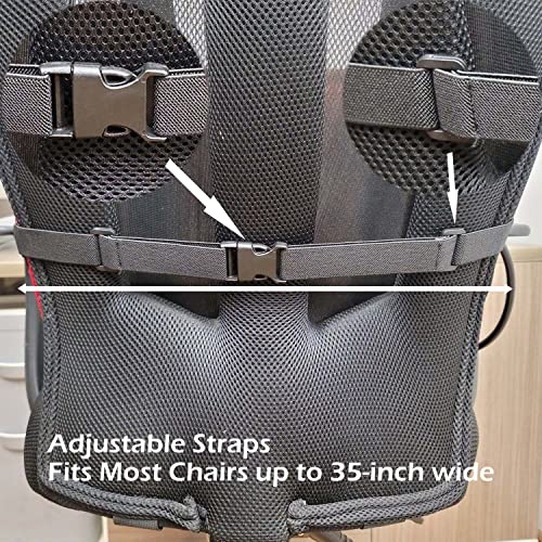 Inflatable Lumbar Support Pillow for Office Chair and Car Seat