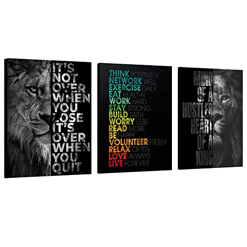 Motivational Office Wall Art