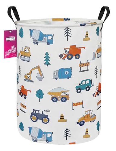 Laundry Hamper Large Canvas Fabric Storage Basket