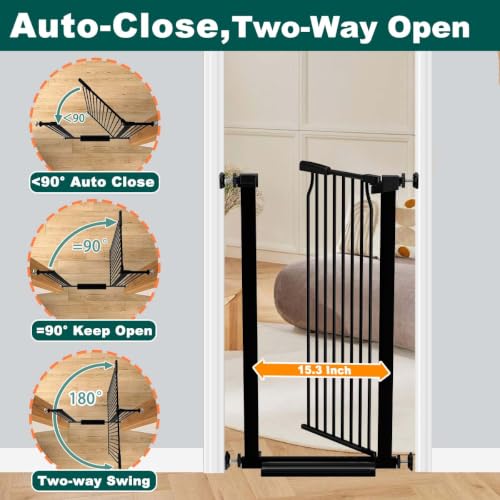 40.5" Extra Tall Pet Gate for Doorways