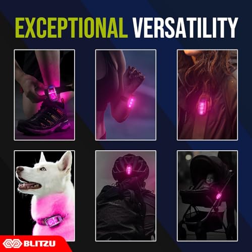 LED Safety Lights 4 Pack