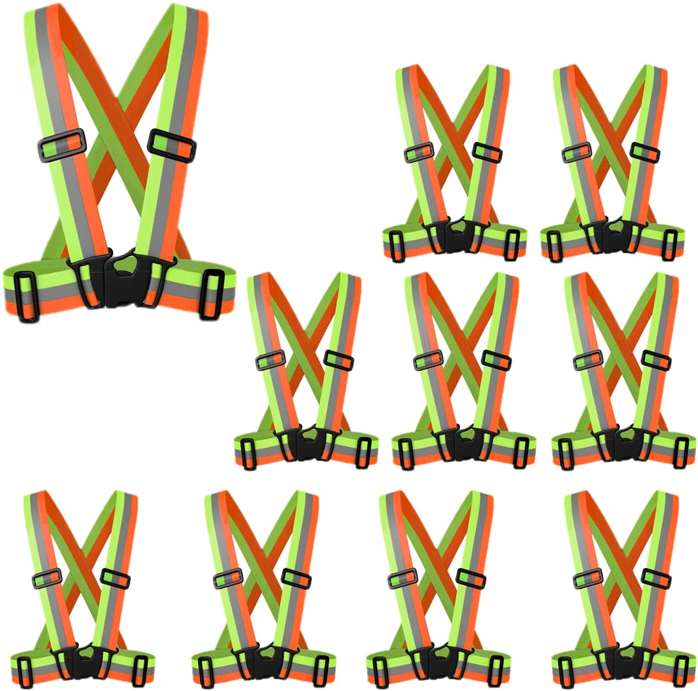 High Visibility Reflective Safety Strip Bulk 10 Pack