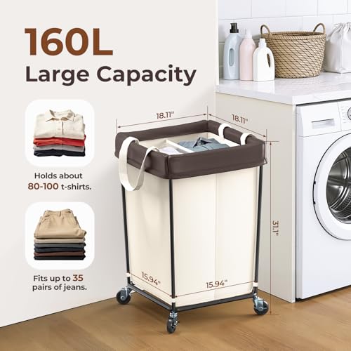 Laundry Hamper with Wheels