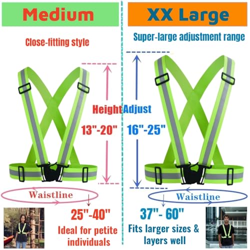 Adjustable Reflective Safety Vest