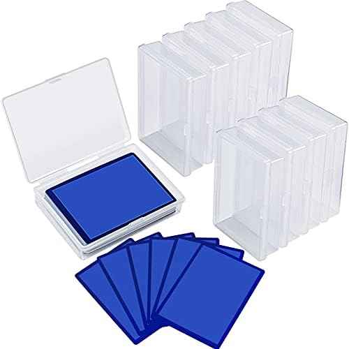 Playing Card Cases Plastic Trading Card Deck Holders Clear Empty Storage Box Organizers for Gaming