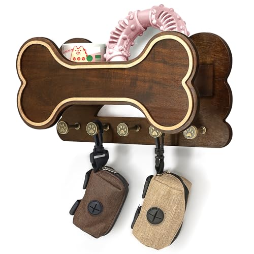 Decorative Dog Leash Holder for Wall