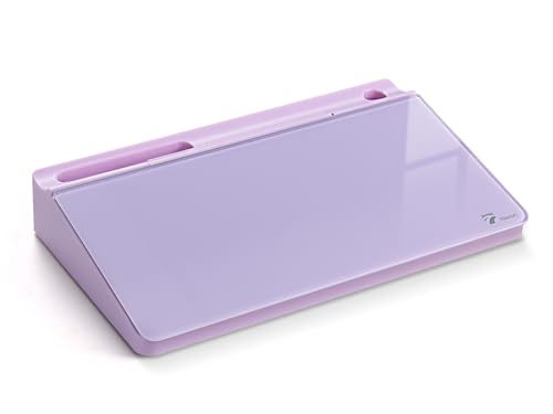 Glass Desk Whiteboard with Storage
