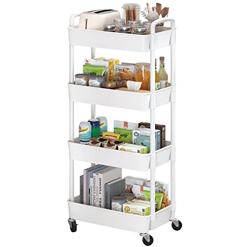 3 Tier Rolling Utility Cart with Handle