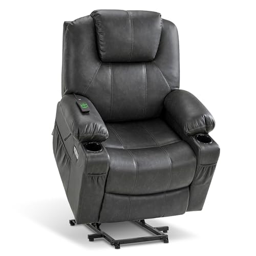 Electric Power Lift Recliner Chair Sofa with Massage and Heat for Elderly