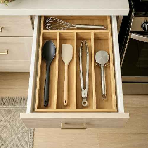 Bamboo Drawer Organizer