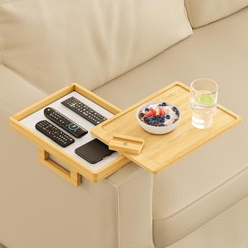 Sofa Arm Table for Wide Armrest