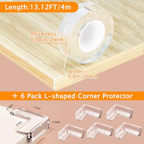Clear Furniture Corner Protectors