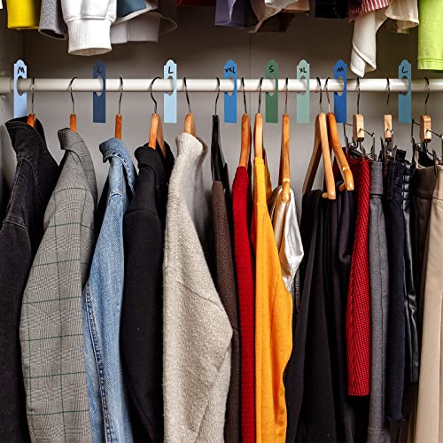 64 Pcs Closet Dividers Hanging Clothes Clothing Rack