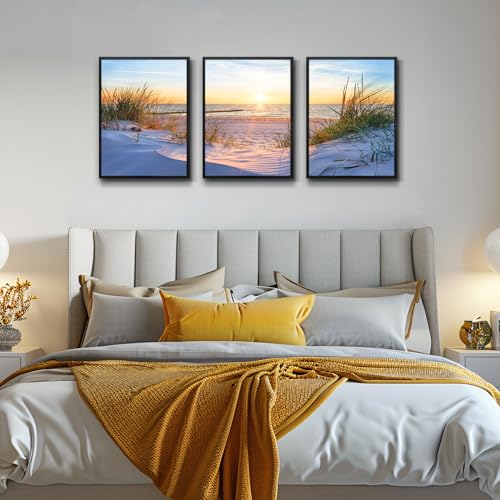 Wall Decor For Living Room Beach Wall Art Canvas Prints Wall Art Bedroom Office Decoration Abstract Painting Rural Natural Landscape Pictures Artworks Ready To Hang Farmhouse Aesthetic Home Decor