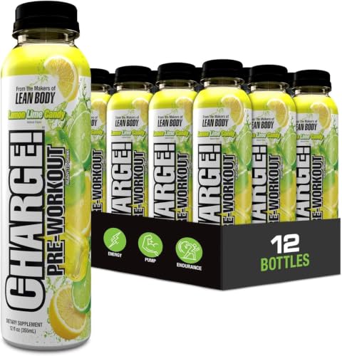 Charge Pre Workout Tart Berry Candy RTD Drink