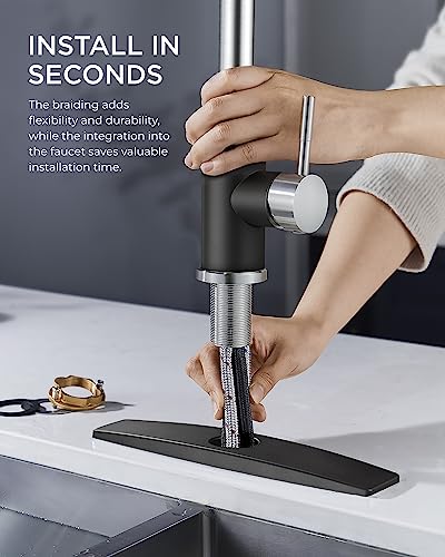 Kitchen Faucets with Pull Down Sprayer